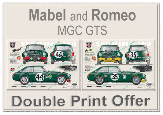 Mabel and Romeo MGC GTS Offer