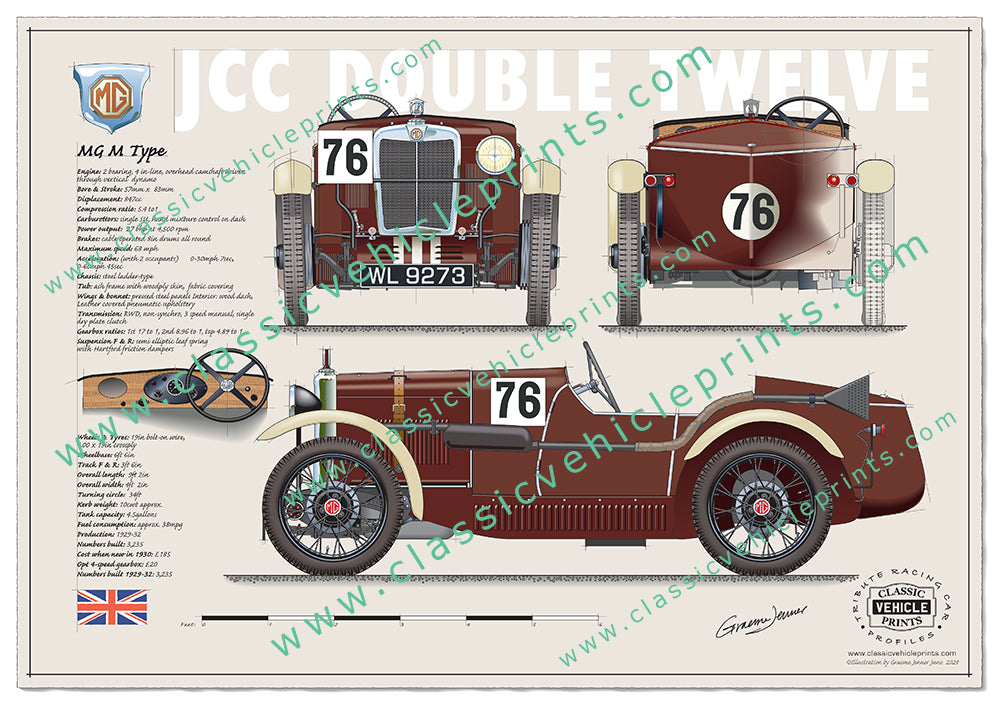 1930 MG M-Type (JCC Double Twelve)