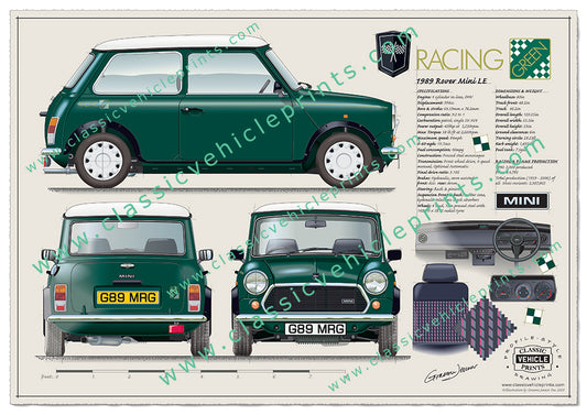 1989 Rover Mini LE Racing Green