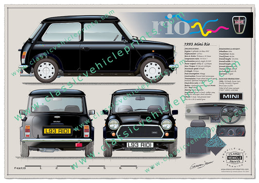 1993 Mini Rio Black