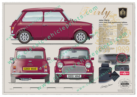 Mini Thirty 1959 - 1989 Anniversary Edition