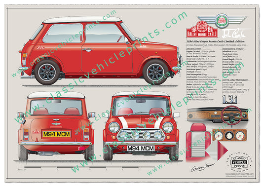 Mini Cooper Monte Carlo 1994 Limited Edition